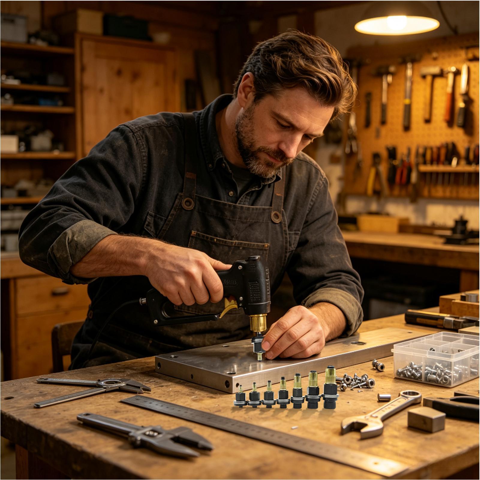 Furniture Hardware Threaded Inserts - Kit de Ferramentas para Inserção de