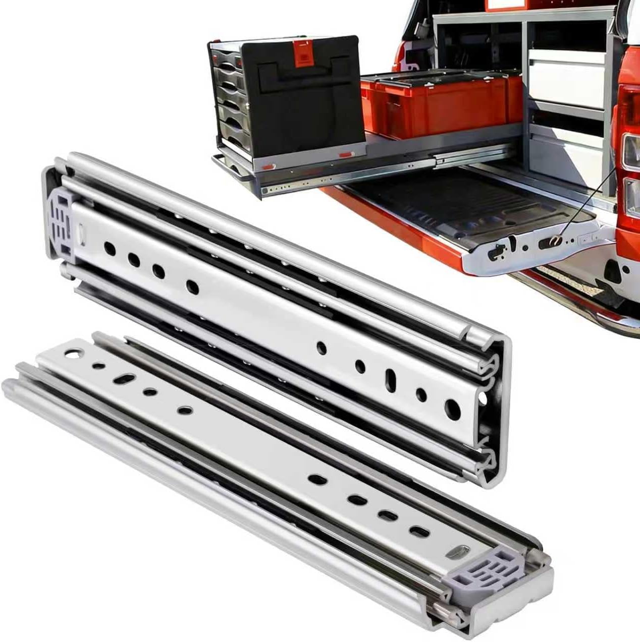 Drawer Slide Pair - Corrediças de Gaveta Industriais de Montagem