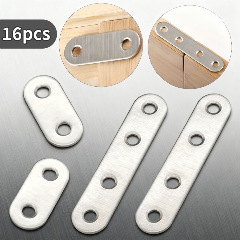 Furniture Hardware Fasteners - 16 peças de Conectores de Canto,