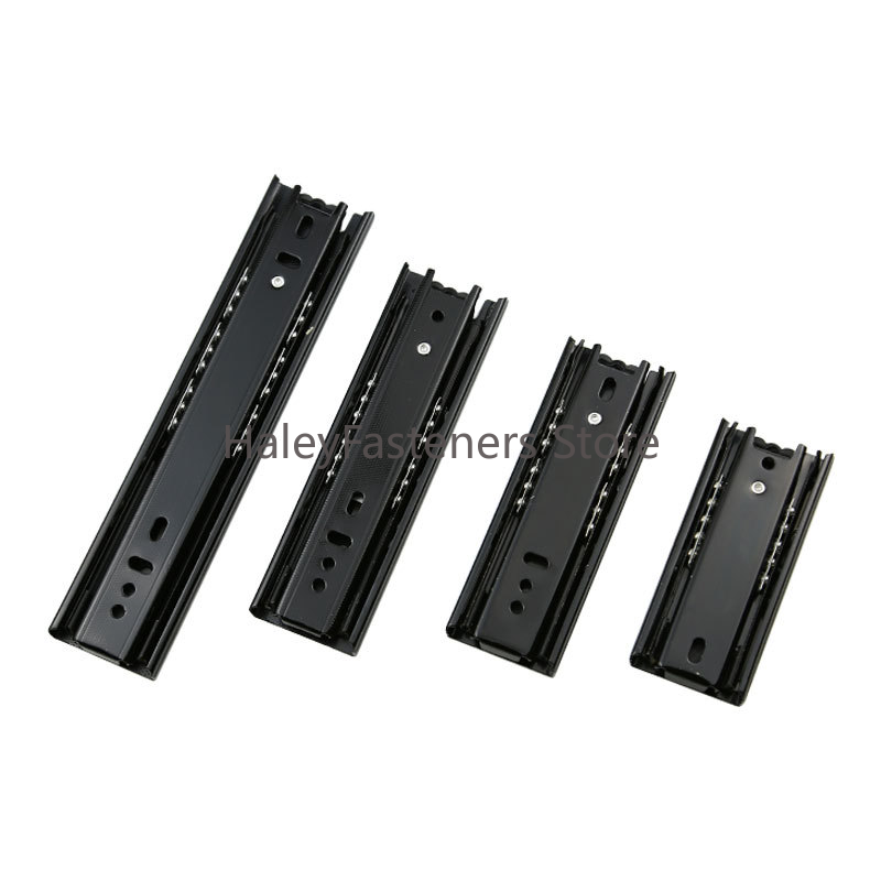 Drawer Slide Pair - Mini gaveta curta desliza extensão completa