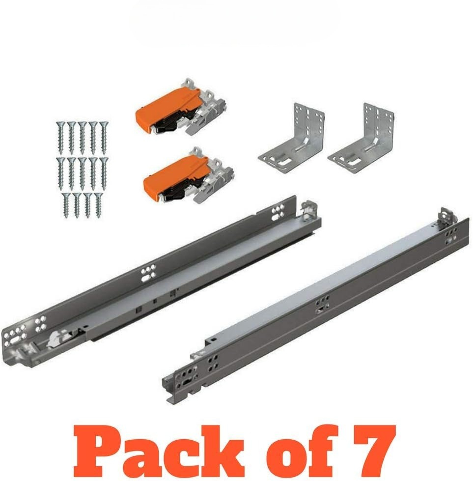 Drawer Slide Pair - Corrediças de Gaveta Ocultas de 21