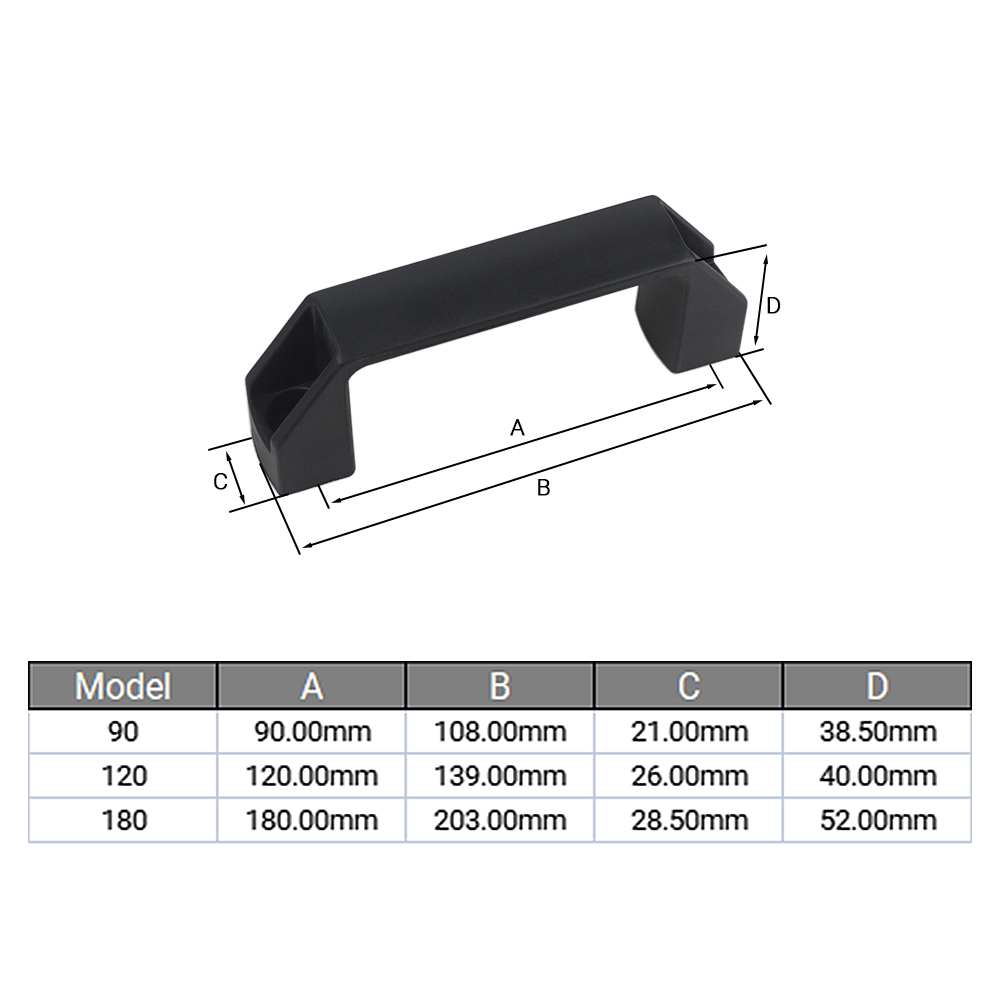 4 Pçs/lote Plástico Nylon V Sl - Furniture Hardware Restoration avaliação e preço