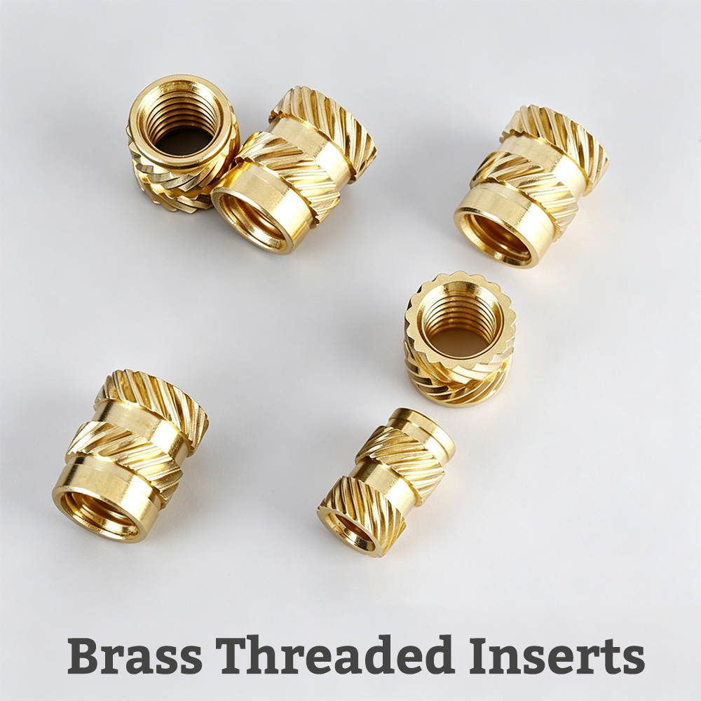Porcas Recartilhadas de Latão  - Furniture Hardware Threaded Inserts avaliação e preço