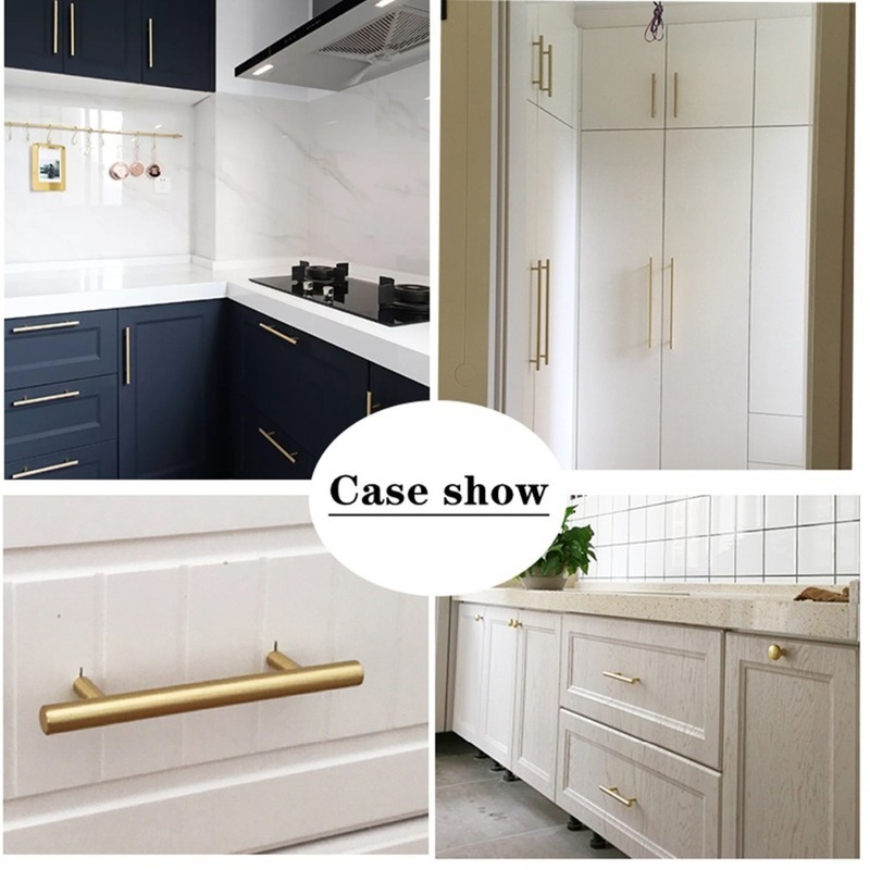 Moderno ouro escovado armário  - Furniture Hardware Restoration avaliação e preço