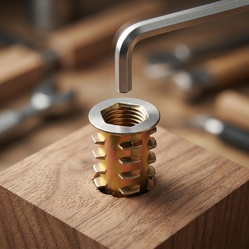 Porca de Inserção Rosqueada M4 - Furniture Hardware Threaded Inserts avaliação e preço