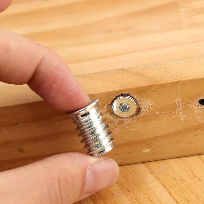 10/50x Insertos Roscados para  - Furniture Hardware Threaded Inserts avaliação e preço