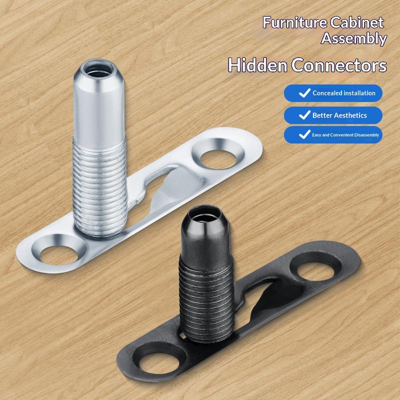 Conjunto de 5 Conectores Invis - Furniture Hardware Connectors avaliação e preço