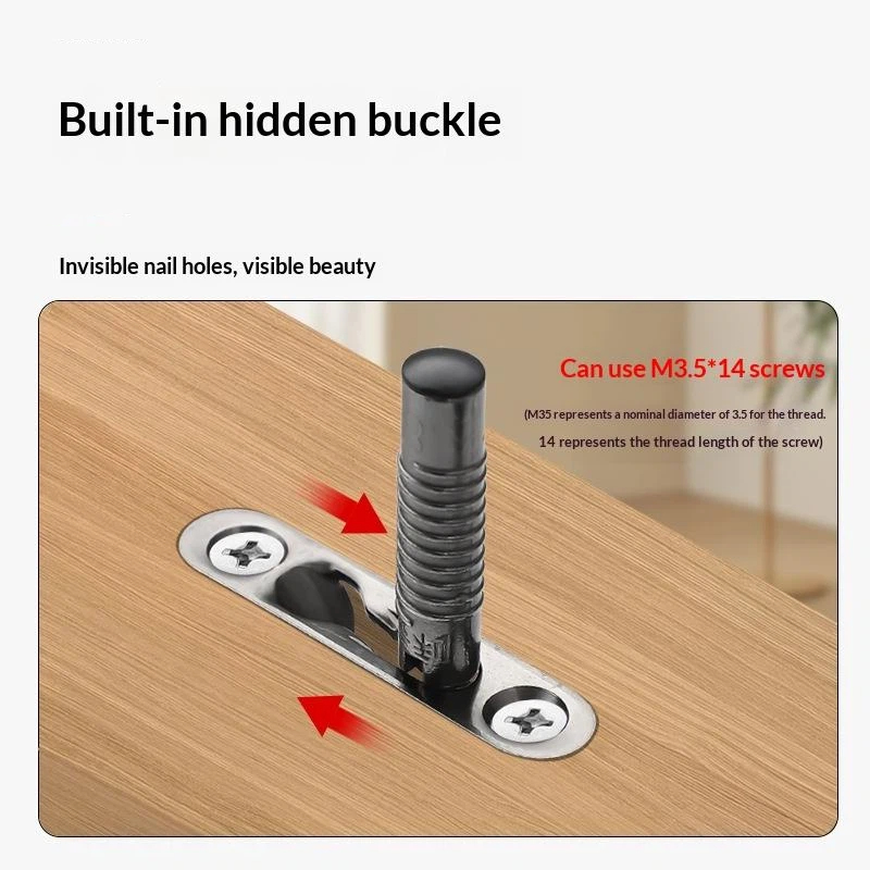 Conjunto de 5 Conectores Invis - Furniture Hardware Connectors avaliação e preço