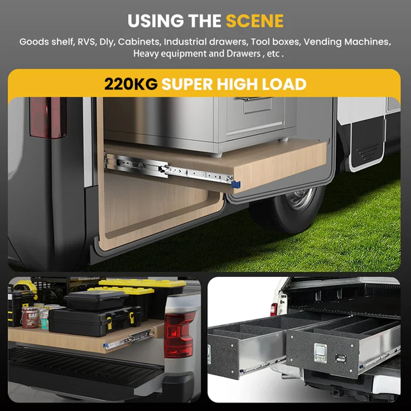 1 Par de Corrediças de Gaveta  - Drawer Slide Pair avaliação e preço