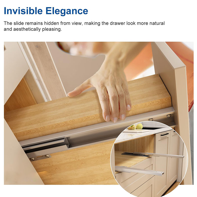 Corrediça de Gaveta Oculta com - Drawer Slide Pair avaliação e preço