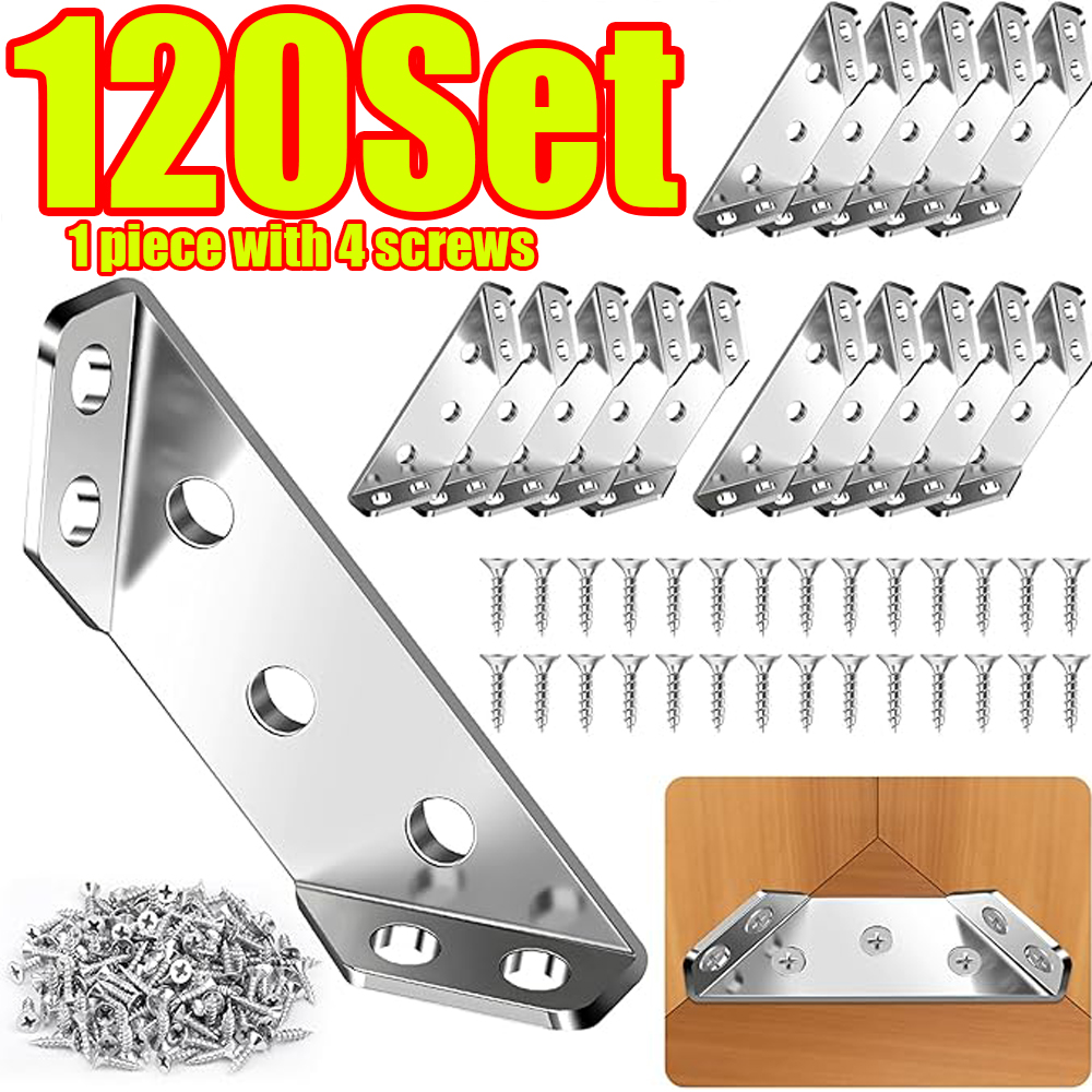 Conjunto de 120 Conectores de  - Furniture Hardware Connectors avaliação e preço