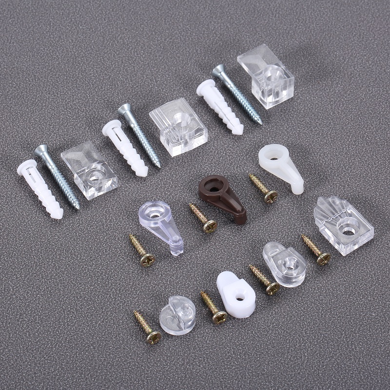 Vidro Plástico Retentor Clipes - Furniture Hardware Connectors avaliação e preço