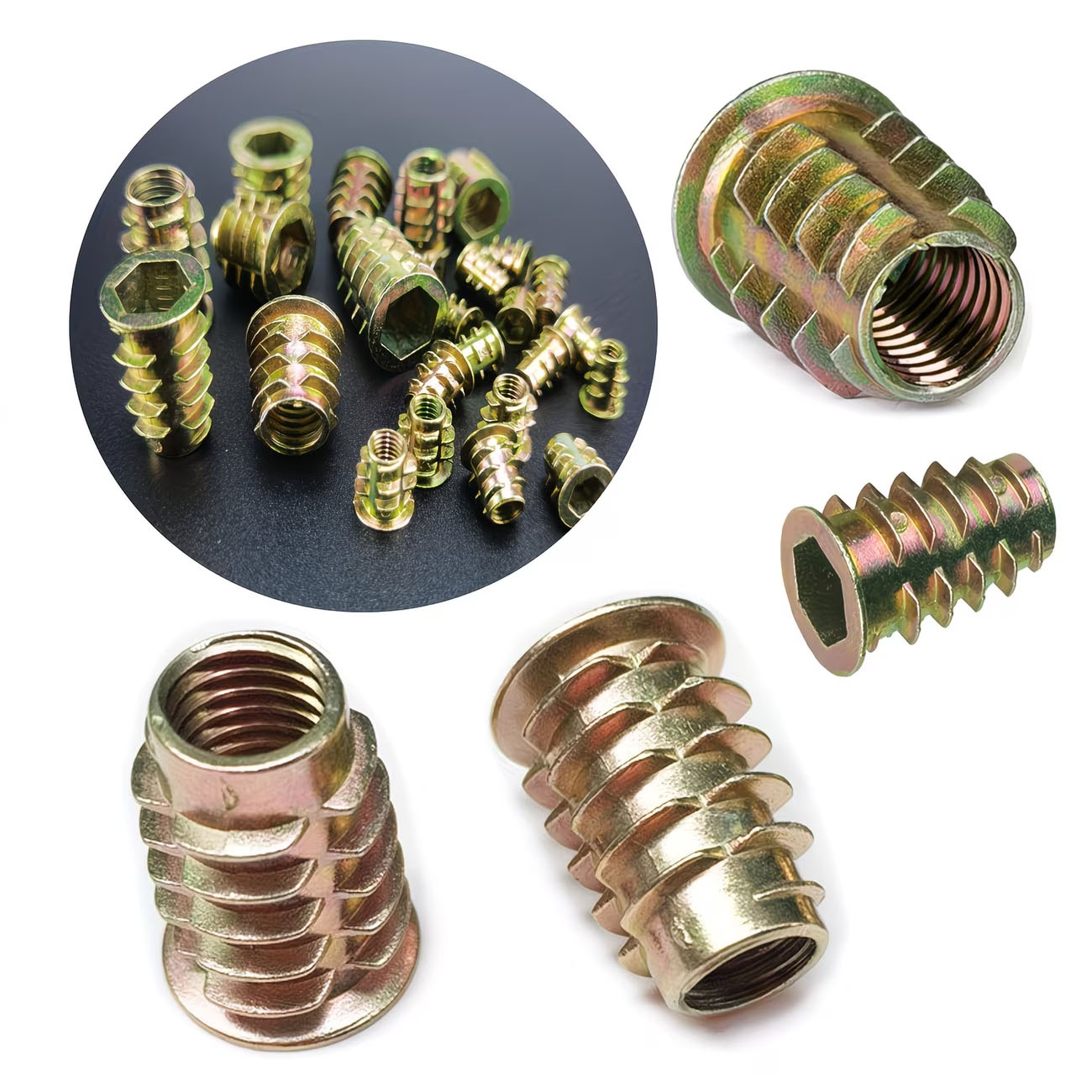 Kit de Porcas Rosqueadas M4/M5 - Furniture Hardware Threaded Inserts avaliação e preço