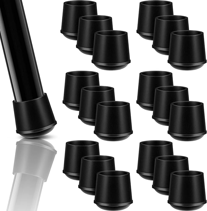 24 pçs redondo móveis pé tampa - Furniture Hardware Legs avaliação e preço