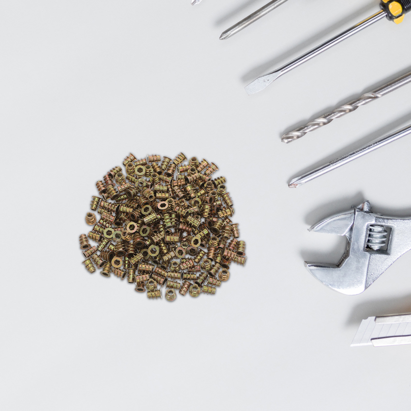 200 Peças Parafuso de Inserção - Furniture Hardware Threaded Inserts avaliação e preço