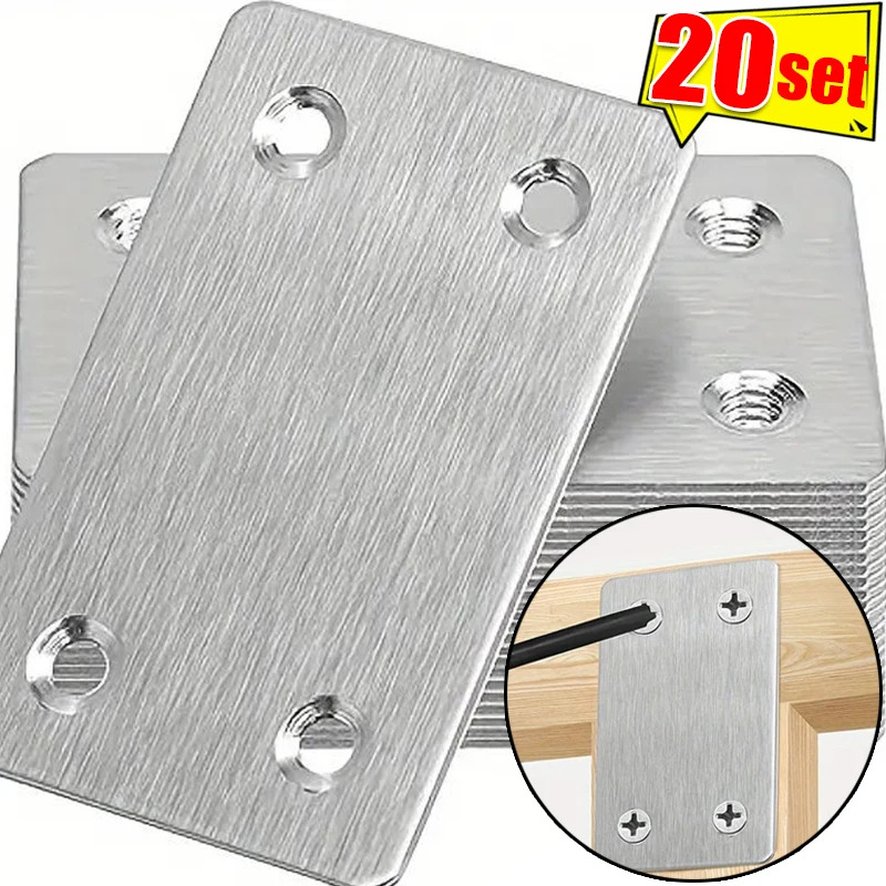 Suportes de Canto em Ângulo Re - Furniture Hardware Connectors avaliação e preço