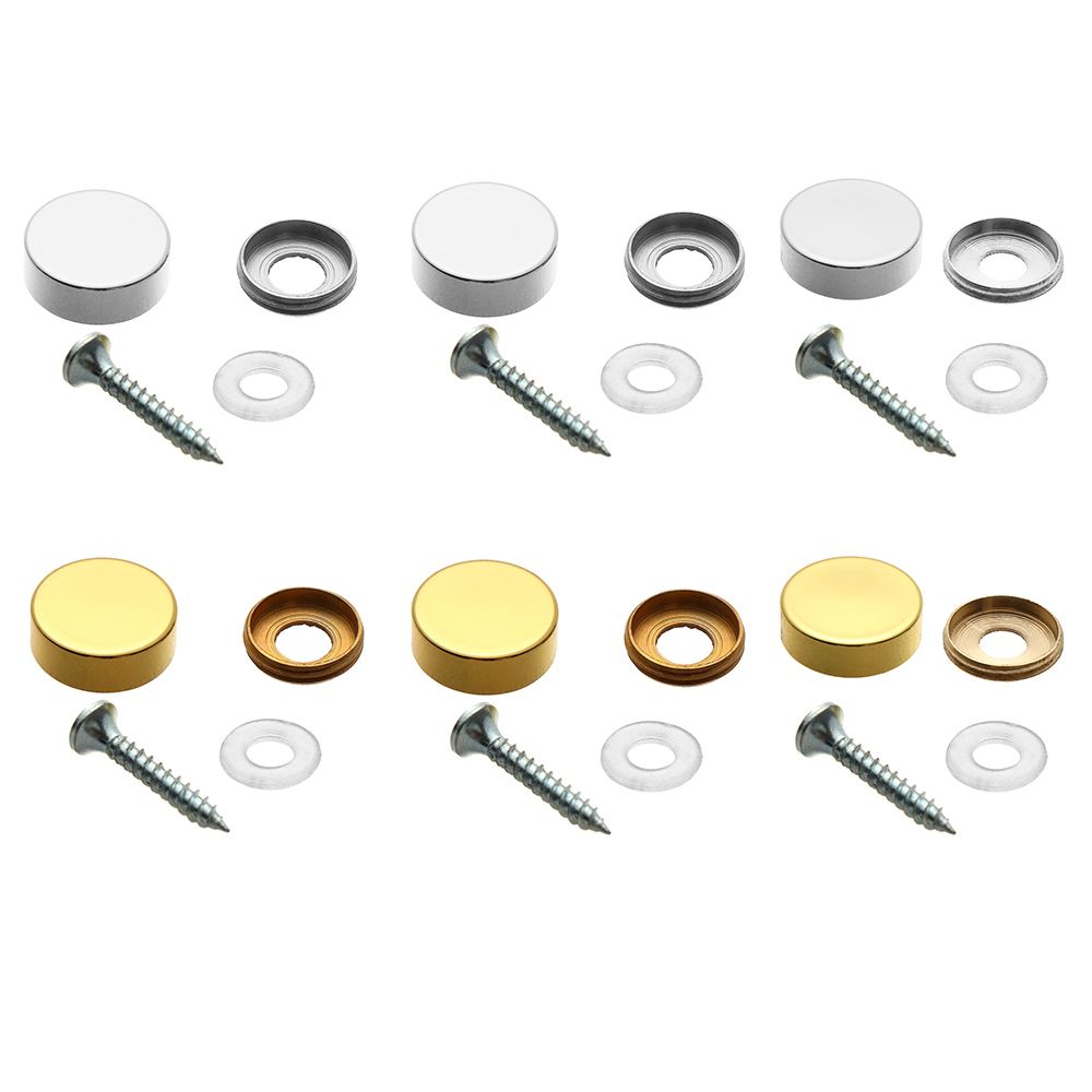 4 conjuntos espelho fixadores  - Furniture Hardware Fasteners avaliação e preço