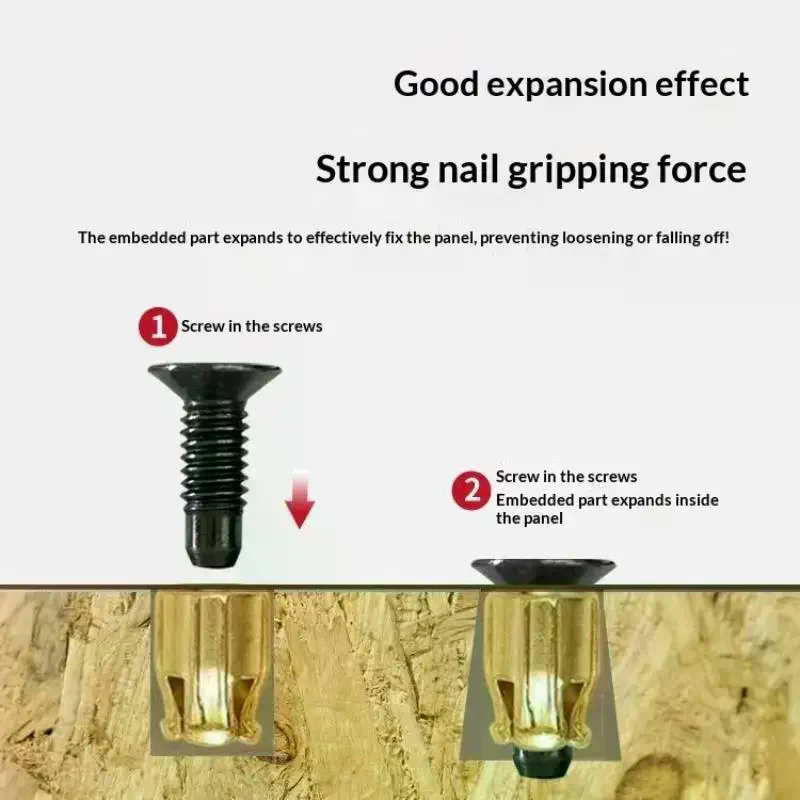 10 Peças Kit de Porcas de Expa - Furniture Hardware Fasteners avaliação e preço