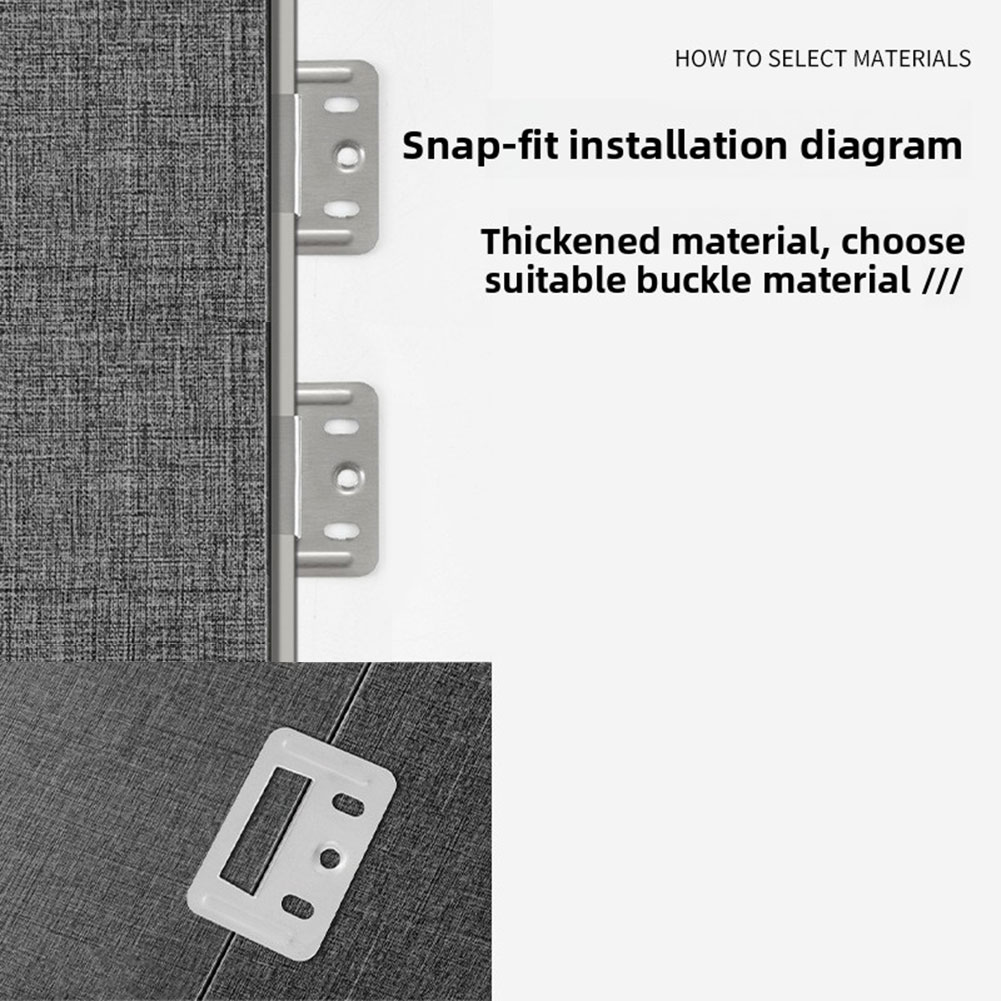 100 clipes de instalação de pa - Furniture Hardware Fasteners avaliação e preço