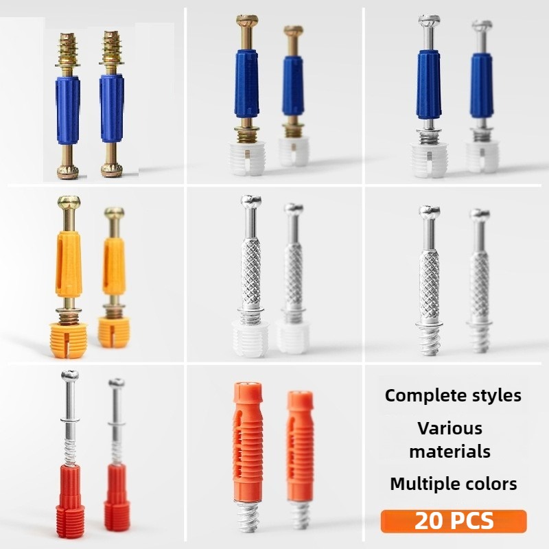 Conector de Móveis 3 em 1 com  - Furniture Hardware Fasteners avaliação e preço