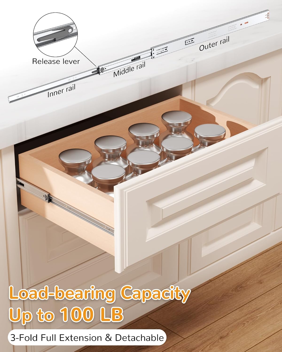 Corrediças de Gaveta de Montag - Drawer Slide Pair avaliação e preço