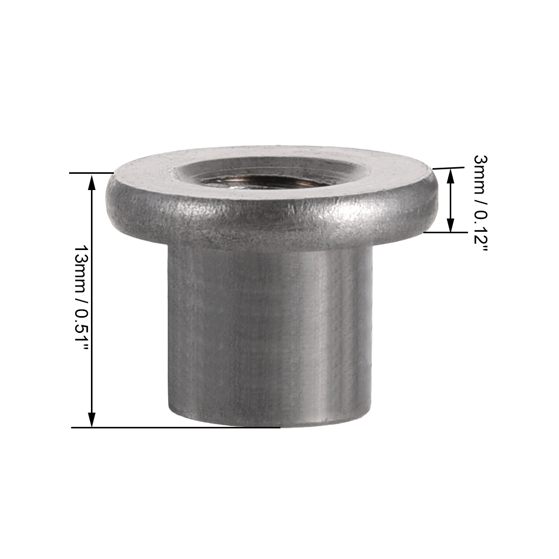 30 Peças M8 M10 Porca T de Aço - Furniture Hardware Threaded Inserts avaliação e preço