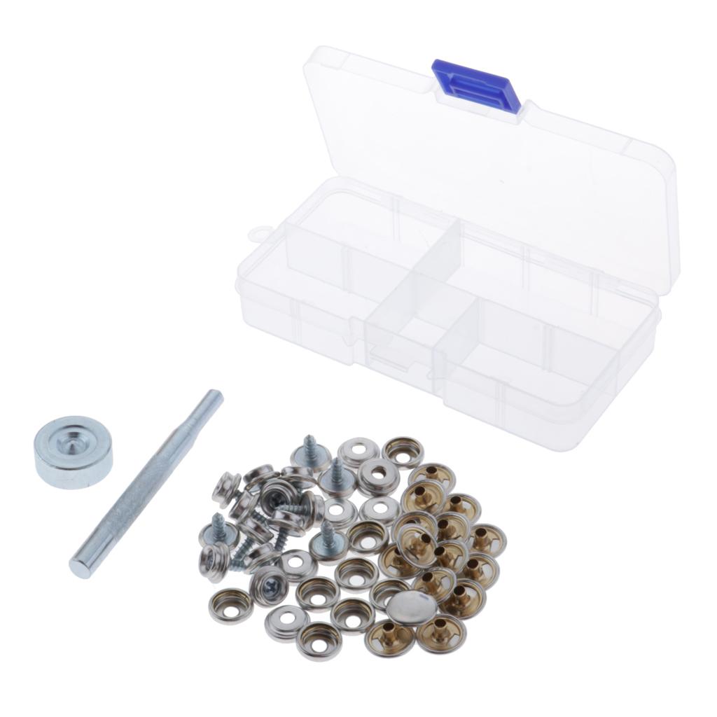 Conjunto de Botões de Pressão  - Furniture Hardware Fasteners avaliação e preço