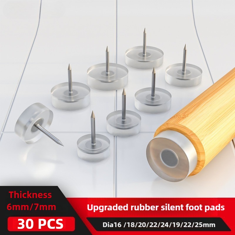 20 pçs móveis pés unhas stick- - Furniture Hardware Legs avaliação e preço