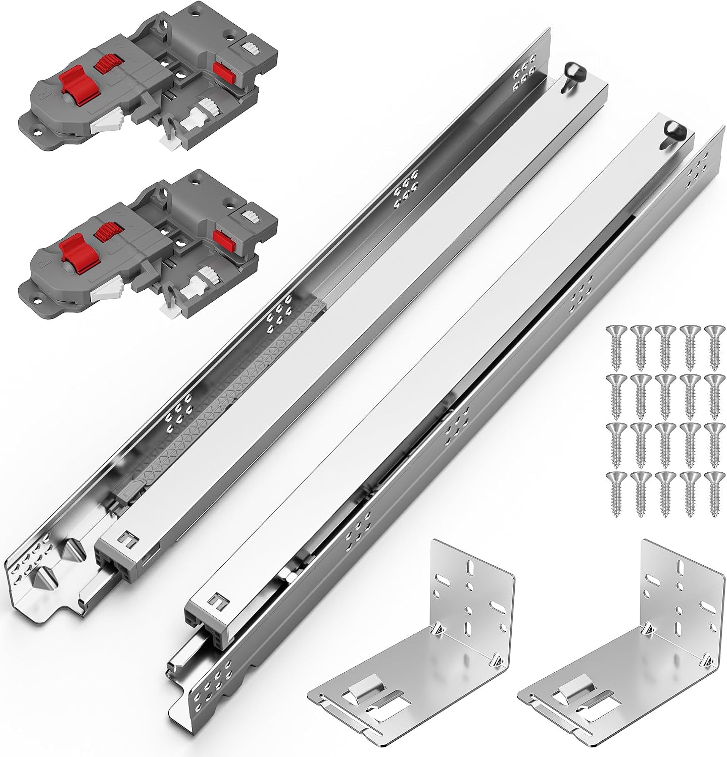 Corrediças de Gaveta Ocultas d - Drawer Slide Pair avaliação e preço