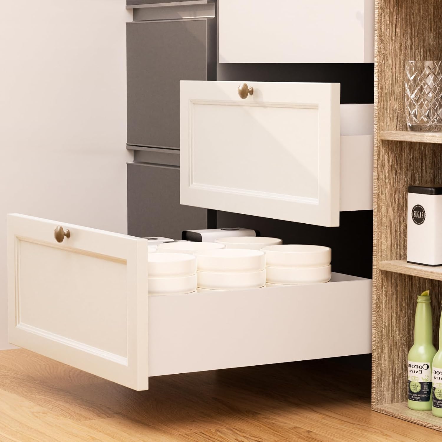 Corrediças de Gaveta Ocultas d - Drawer Slide Pair avaliação e preço