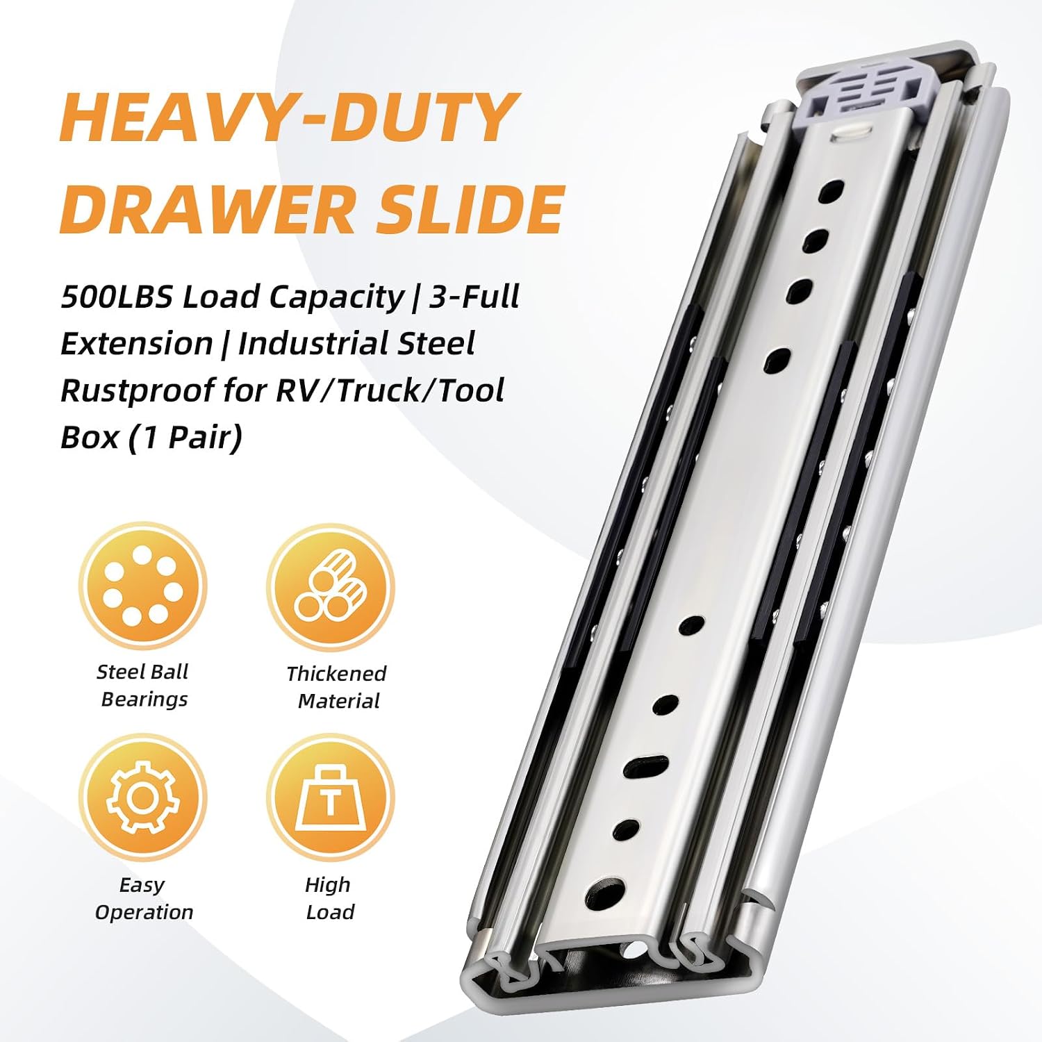 Corrediças de Gaveta Industria - Drawer Slide Pair avaliação e preço