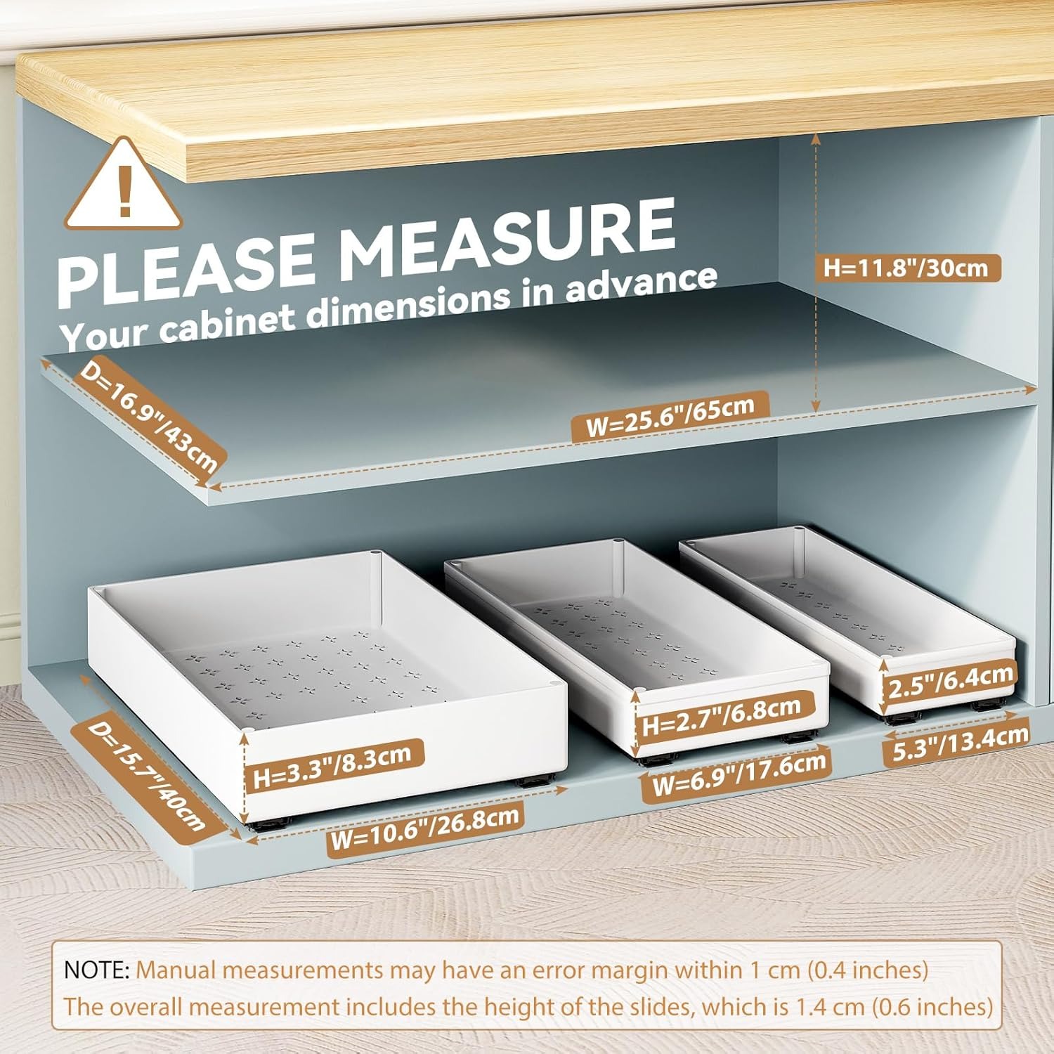 1-2 pçs organizador de cozinha - Drawer Slide Pair avaliação e preço