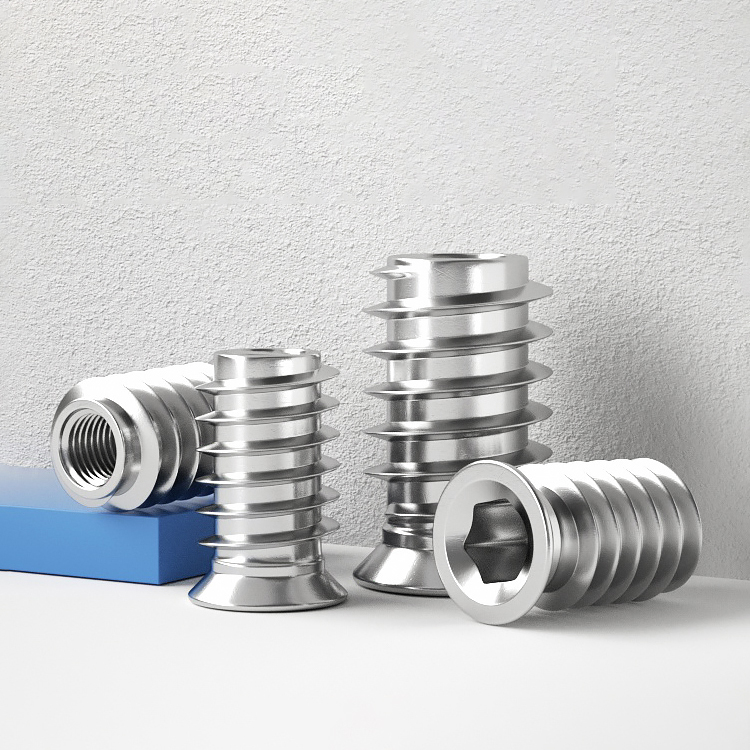 Porca de Inserção Sextavada Es - Furniture Hardware Threaded Inserts avaliação e preço