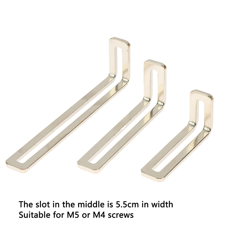 L-Em Forma De Niquelado Suport - Furniture Hardware Connectors avaliação e preço