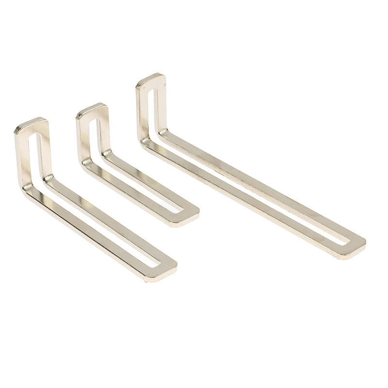 L-Em Forma De Niquelado Suport - Furniture Hardware Connectors avaliação e preço