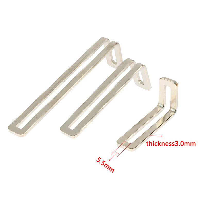 L-Em Forma De Niquelado Suport - Furniture Hardware Connectors avaliação e preço