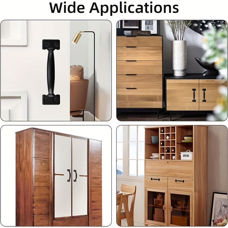2 Peças Puxadores de Ferro DIY - Furniture Hardware Restoration avaliação e preço