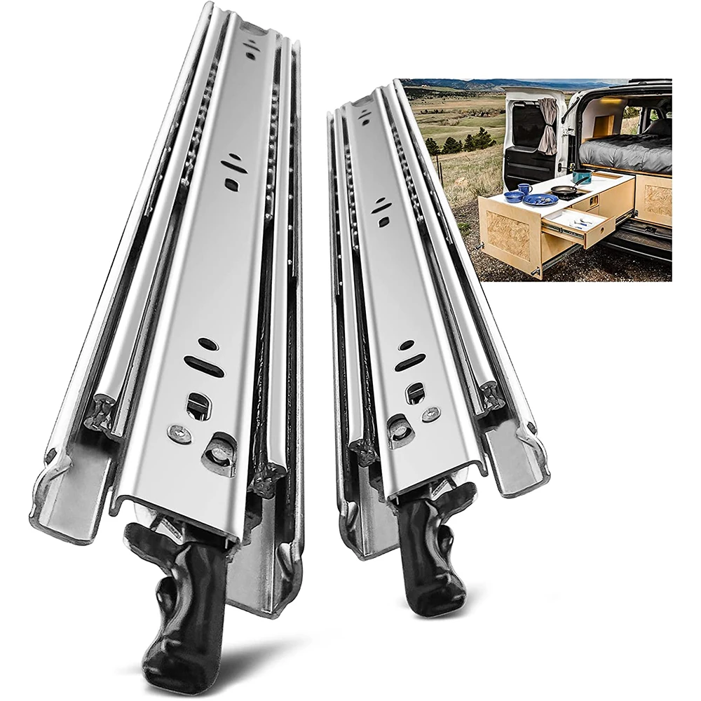 Corrediças de Gaveta Reforçada - Drawer Slide Pair avaliação e preço