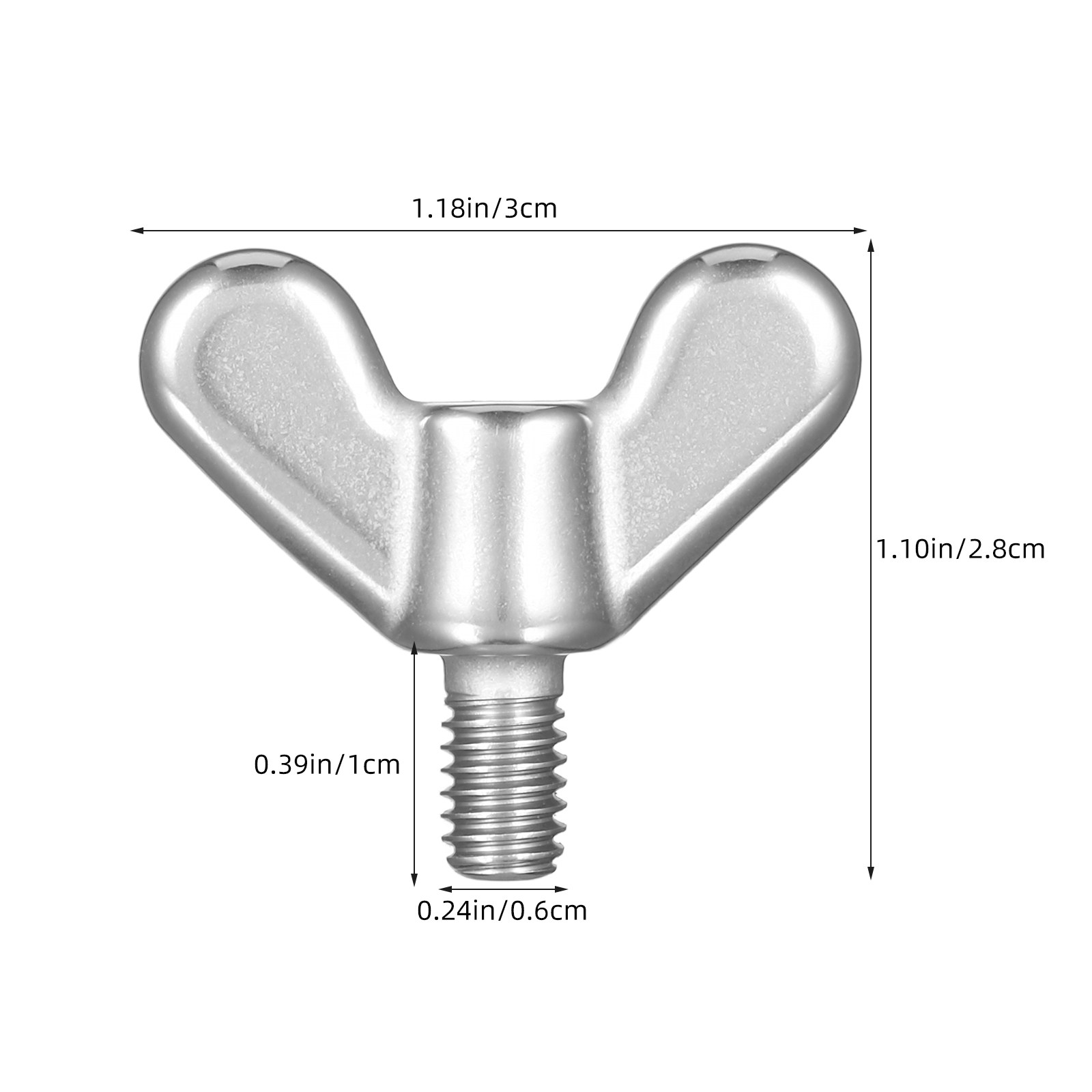2 Peças Parafusos de Aço Inoxi - Furniture Hardware Fasteners avaliação e preço